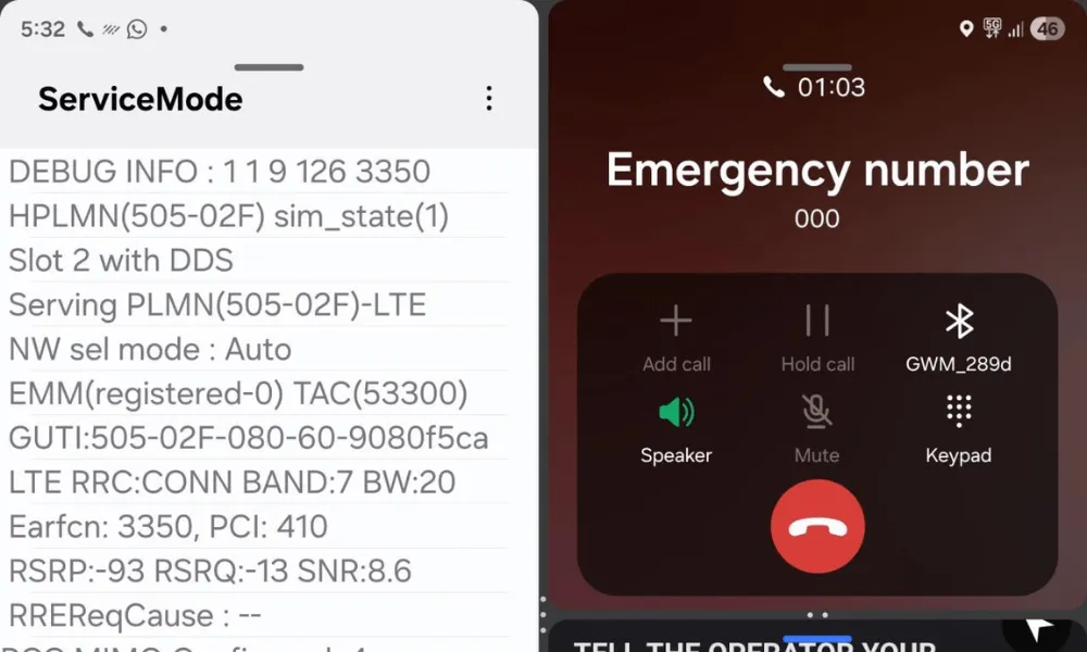 Triple zero 000 emergency test call telecommunications site protocol